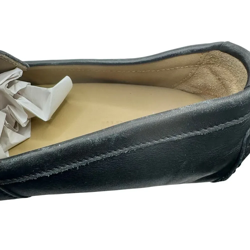 Cole Haan | Men | Somerset Black Leather Driving Penny Loafers | Size 9.5 M